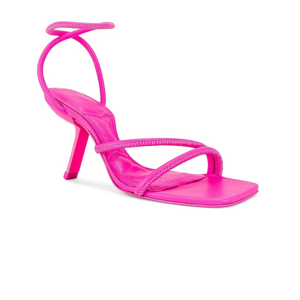 Shalla Heel in Bright Pink